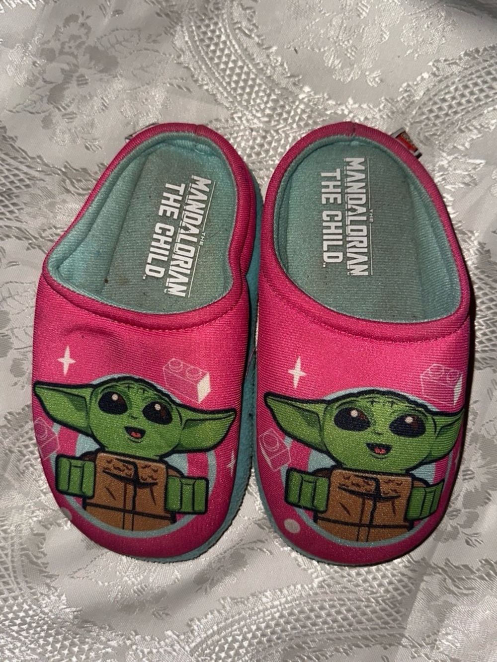 Yoda kid slippers